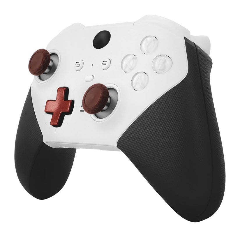 VANPARK Accessories for Xbox One Elite Series 2 Controller(Model 1797), Metal Thumbsticks Paddles Joysticks Replacement Parts Kits Compatible with Xbox Elite Wireless Controller Series 2 Core(Dark Red) - Image 2
